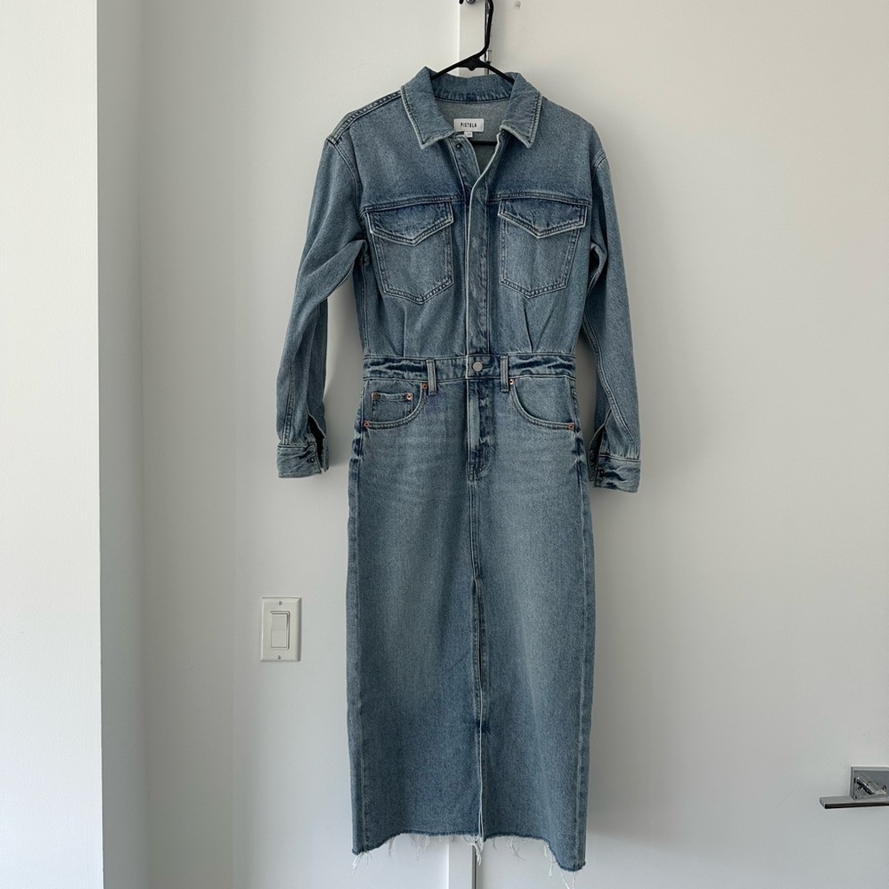 Denim Long Sleeve Dress